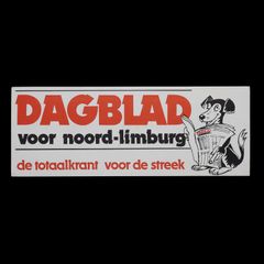 「DAGBLAD」ヴィンテージステッカー ヨーロッパ