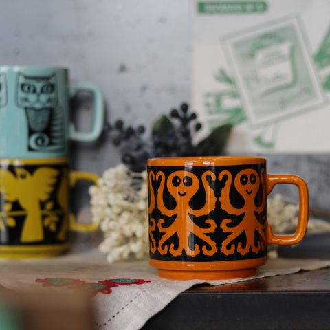 HORNSEA Mug "Octopus Orange" Magpie x HORNSEA
