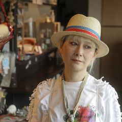 【送料無料対象外】マリンカラーストローハット ナチュラル