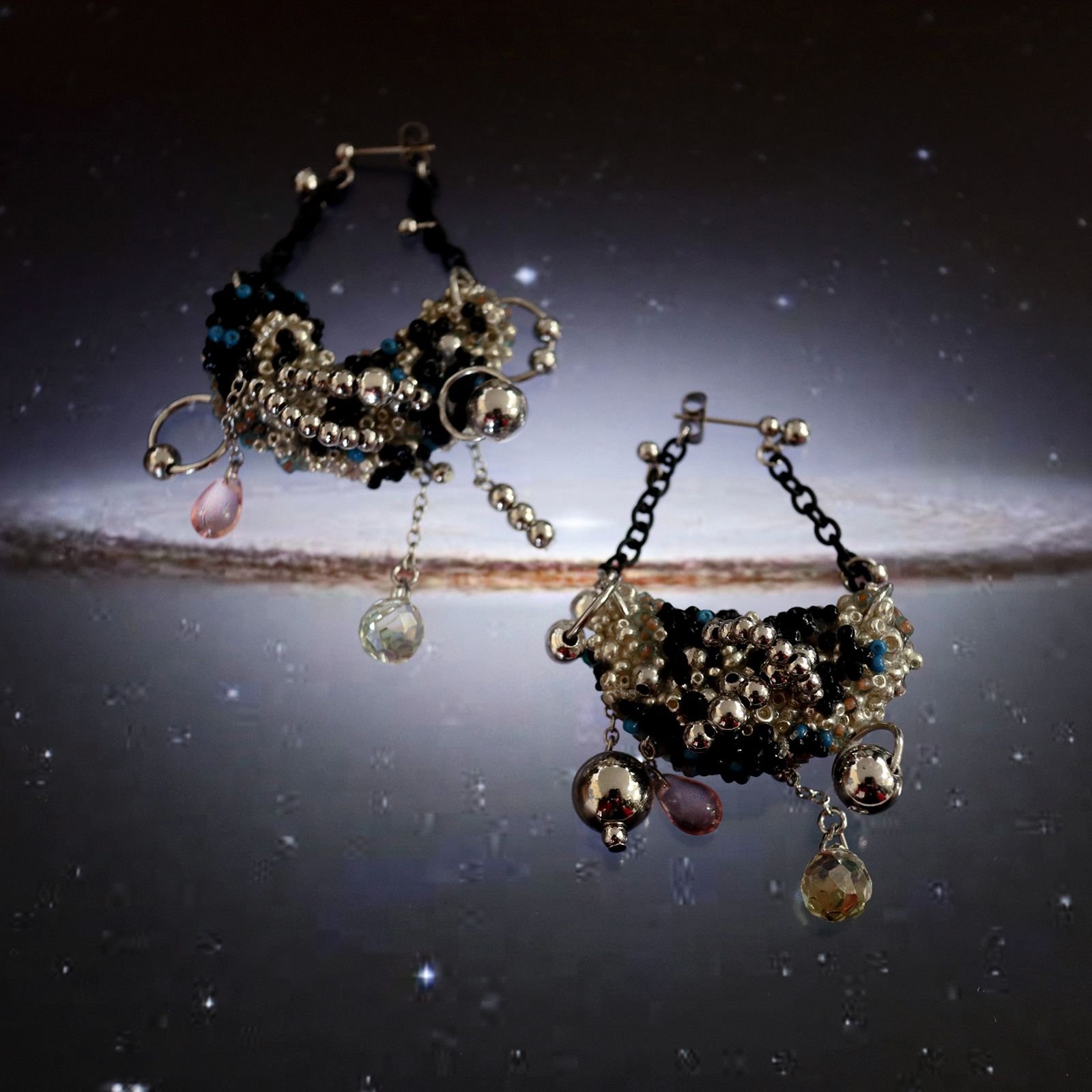 「tresor Cosmos」ピアス【La cosmologie de sachikoism】