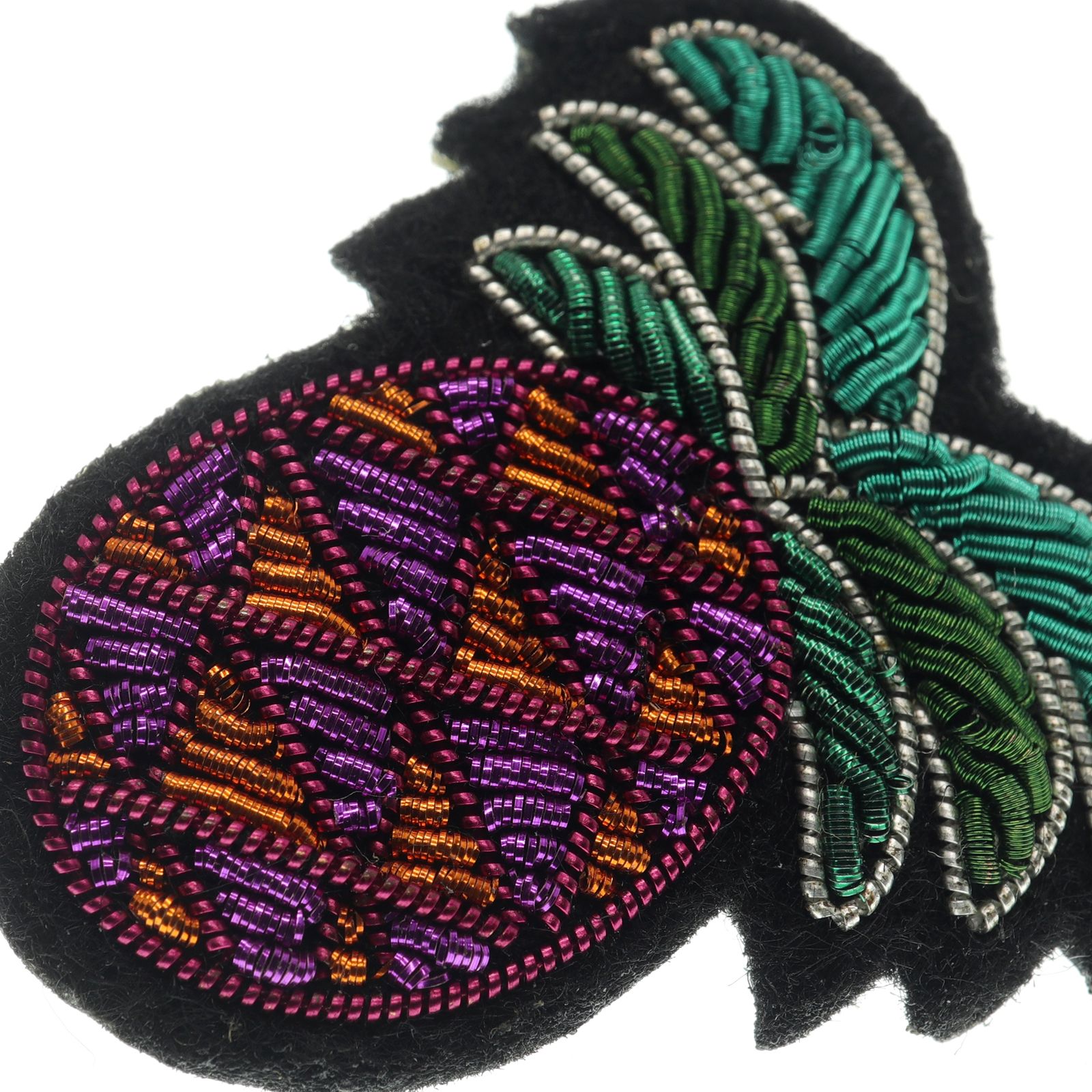 「Pineapple」ブローチ