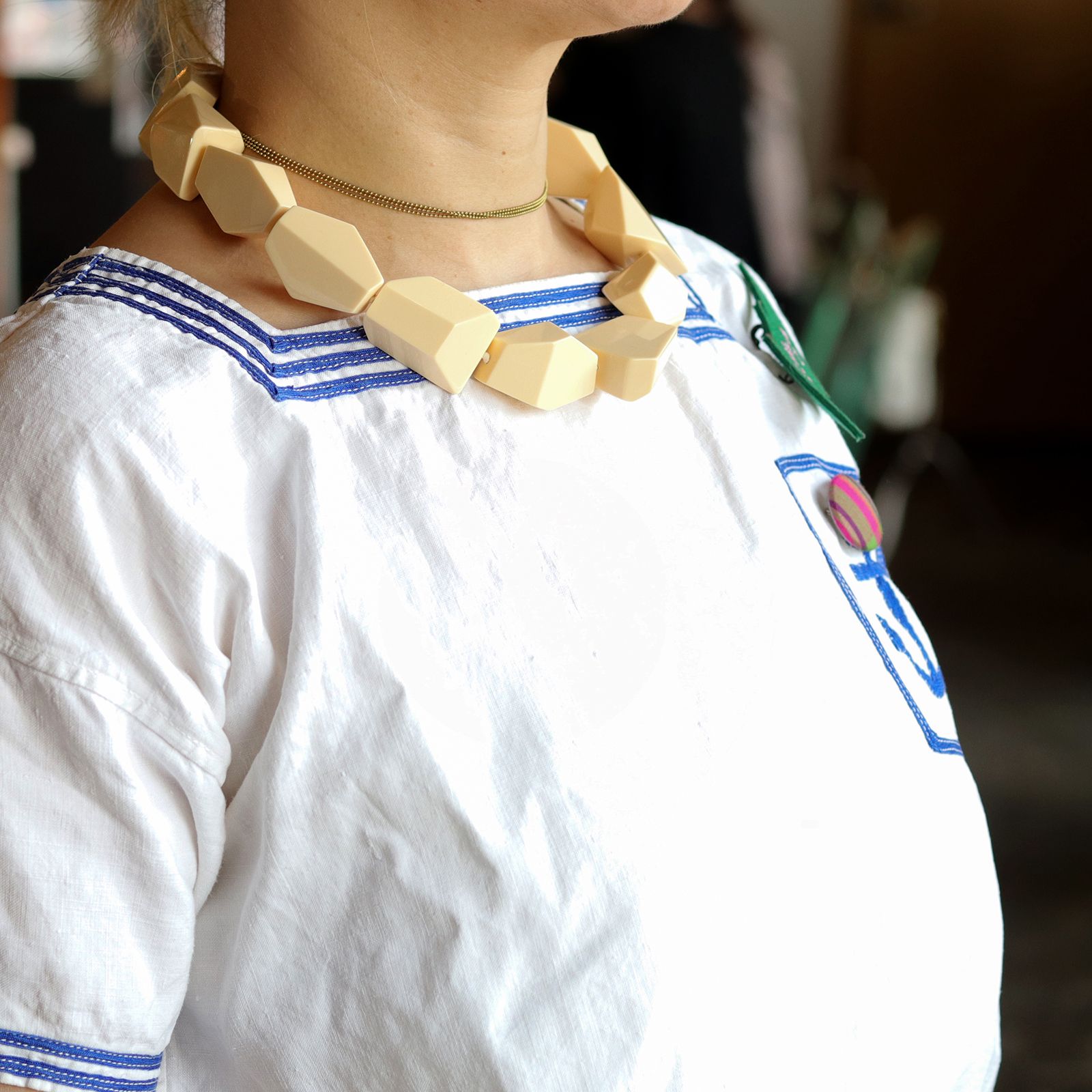 「カットロックショート」ネックレス
