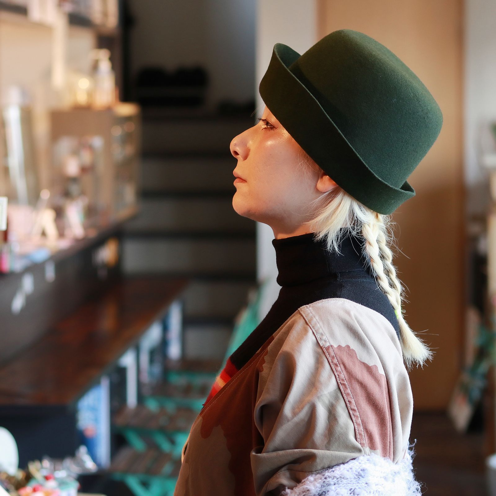 【送料無料対象外】セーラーハット カーキグリーン