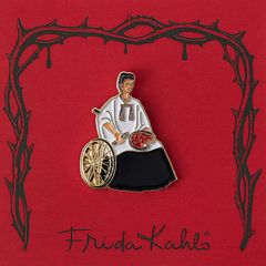 「Frida in Chair」ピンズ フリーダ・カーロ