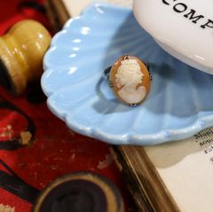 「シェルカメオ」リング イタリア