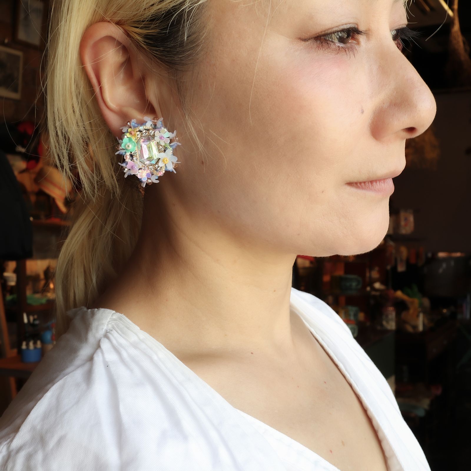 「tresor BIJOUX FLEUR」ピアス