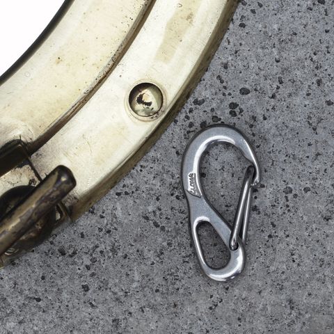 「CARABINER S」カラビナキーリング GLOMA NAUTICA スペイン