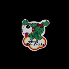 「Pritt's Pritty sticky」ヴィンテージステッカー ヨーロッパ
