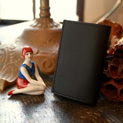 「straccio superiore」ミニ財布 ブラック