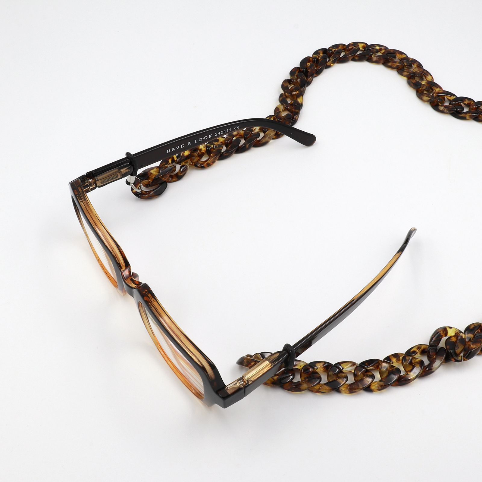 「Chunky Chain」グラスチェーン tortoise