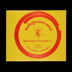 Wijnkooperij Trouvaille b.v. ヴィンテージステッカー オランダ