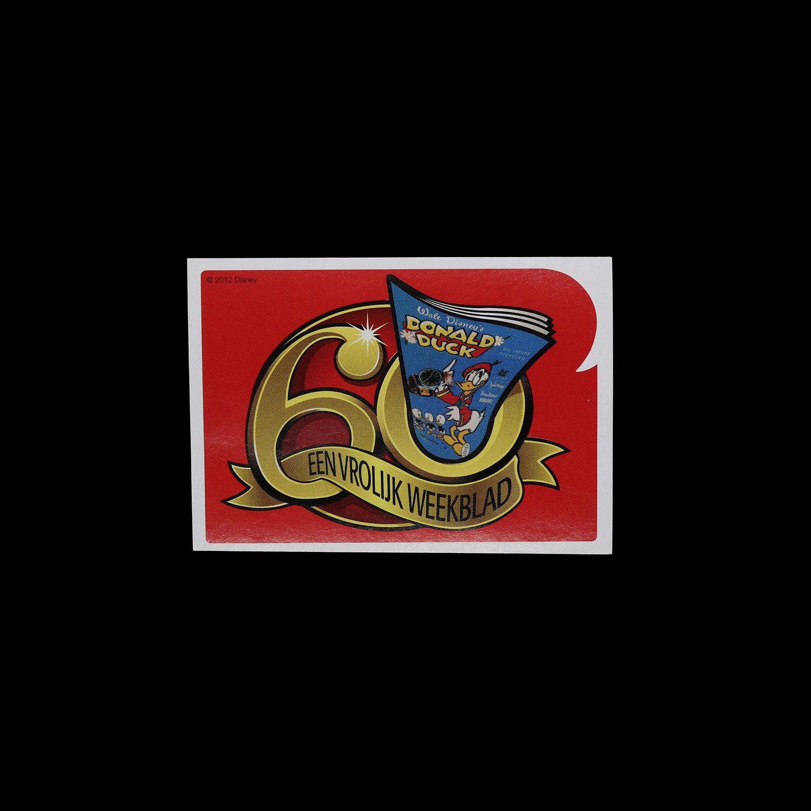 「EEN VROLIJK WEEKBLAD」ヴィンテージステッカー ヨーロッパ