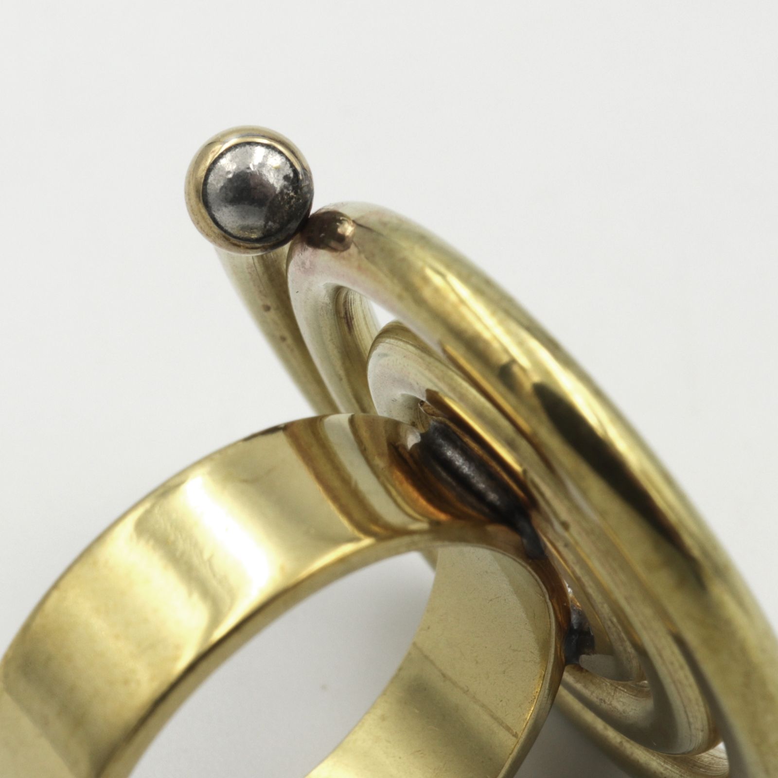 「swirl ring」リング