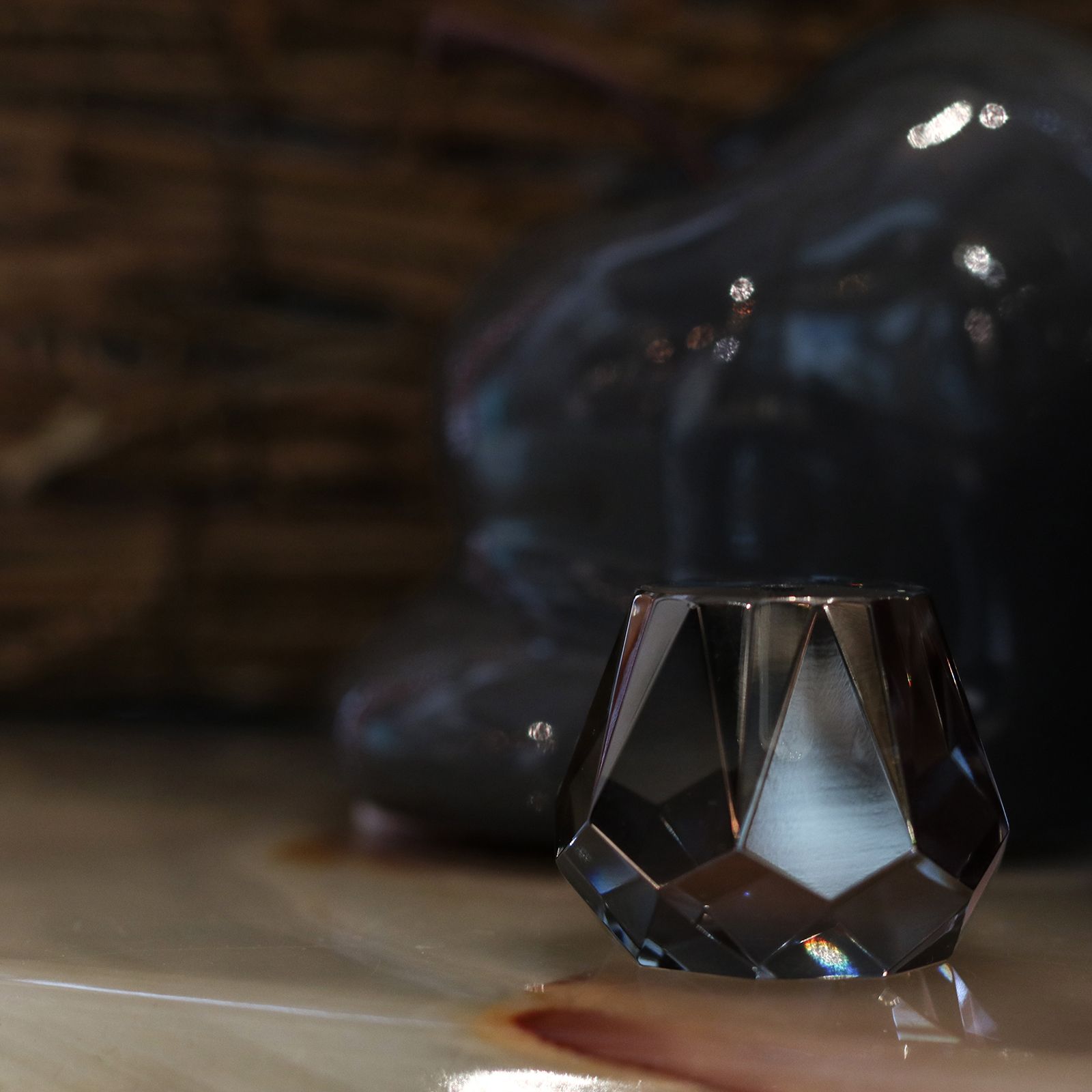 「CRYSTAL INCENSE HOLDER」Purple