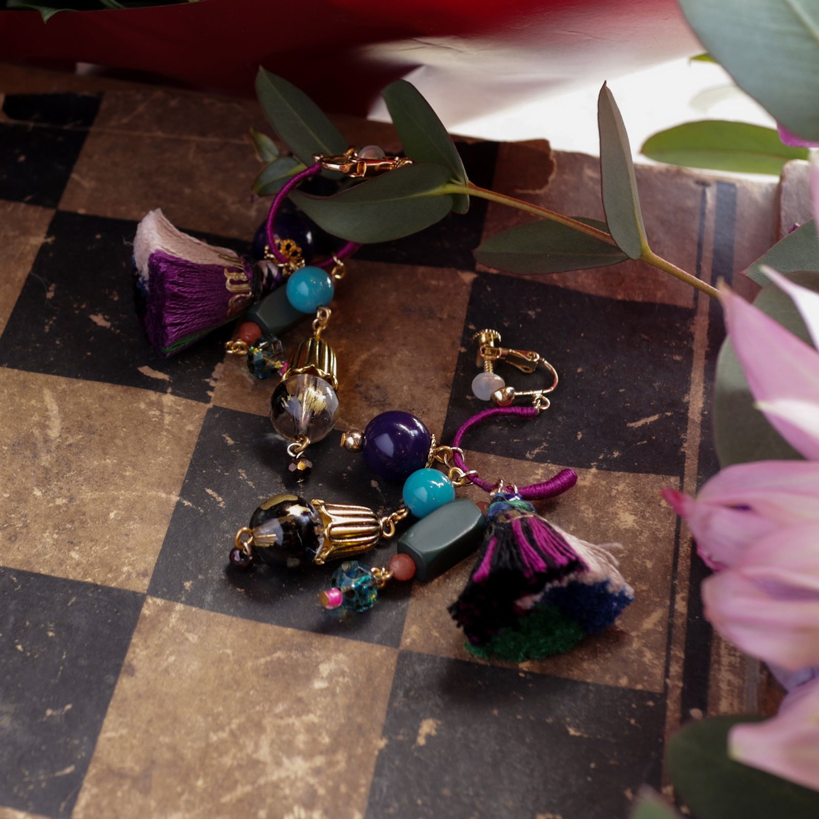 「Le conte de Pamellah フープS」イヤリング