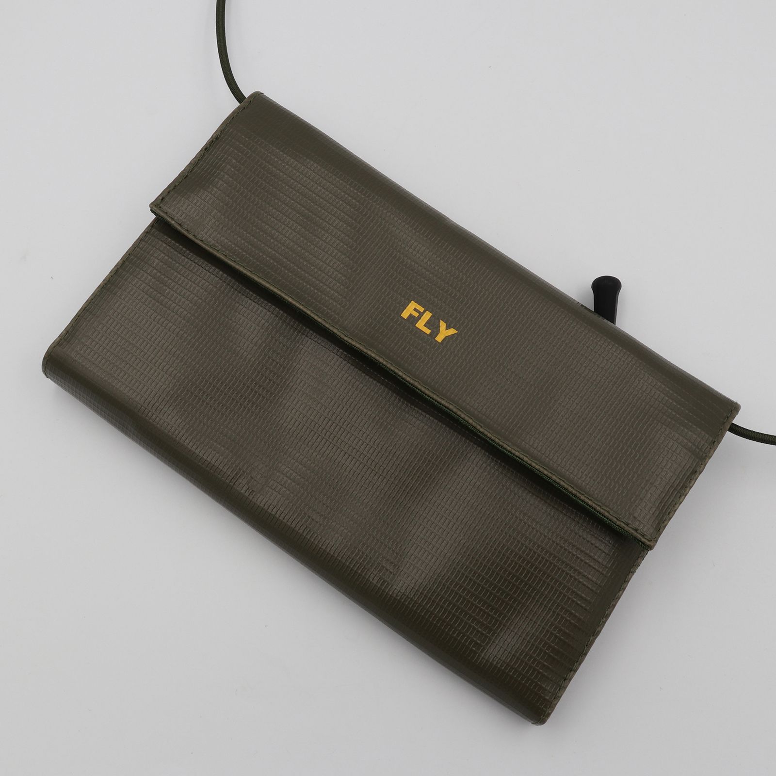 「FLY Long Wallet」ショルダーウォレットXL オリーブ
