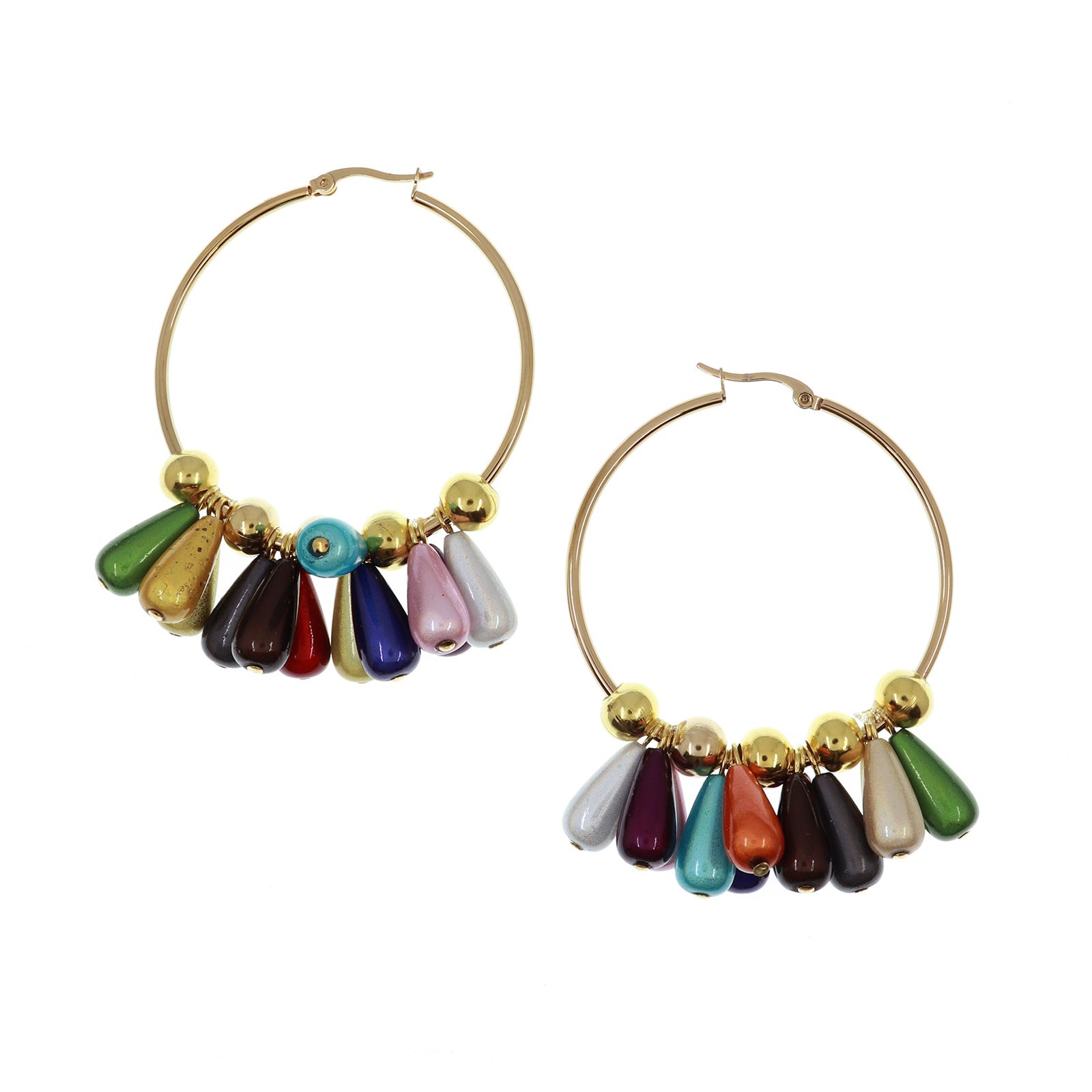 「ドロップシャイニーパール」ピアス