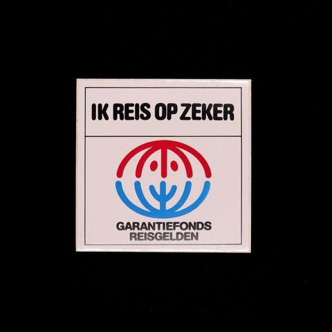 GARANTISFONDS REISGELDEN ヴィンテージステッカー オランダ