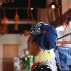「MILLESIME Blue Laulhere」コットンバスクベレー
