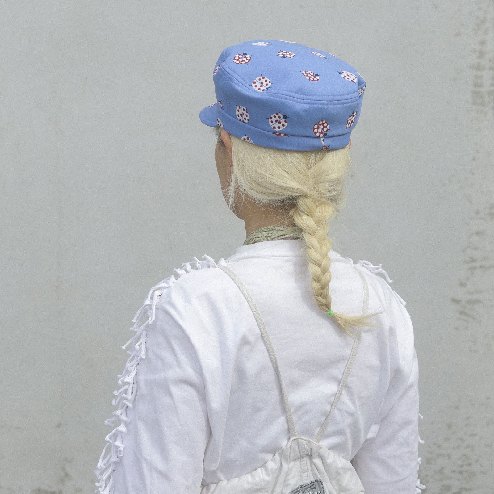 【送料無料対象外】レディバグプリントキャップ ゼニスブルー