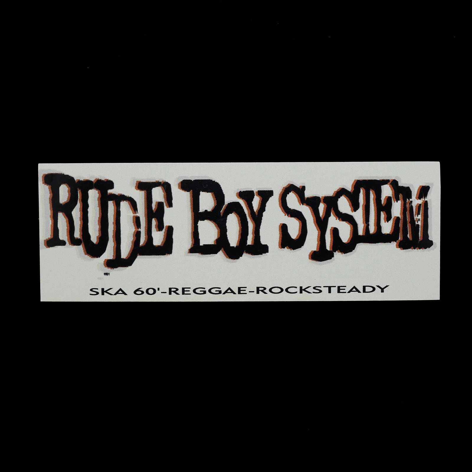 「RUDE BOY SYSTEM」ヴィンテージステッカー ヨーロッパ
