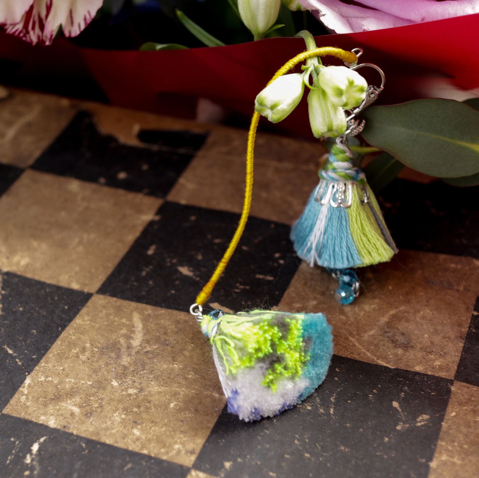 「Le conte de Pamellah つり鐘」イヤリング