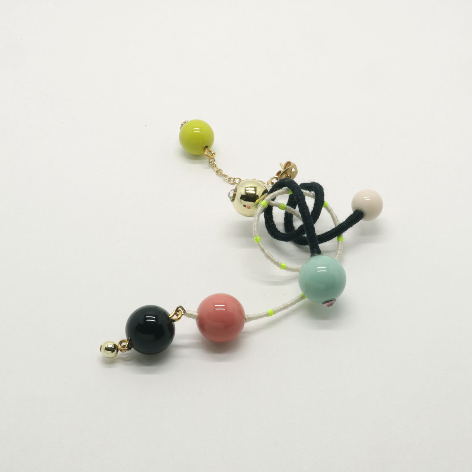 「STICK Atome」ピアス（片耳）【La cosmologie de sachikoism】