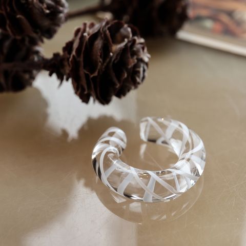 「Glacuff Marble」イヤーカフ ホワイト