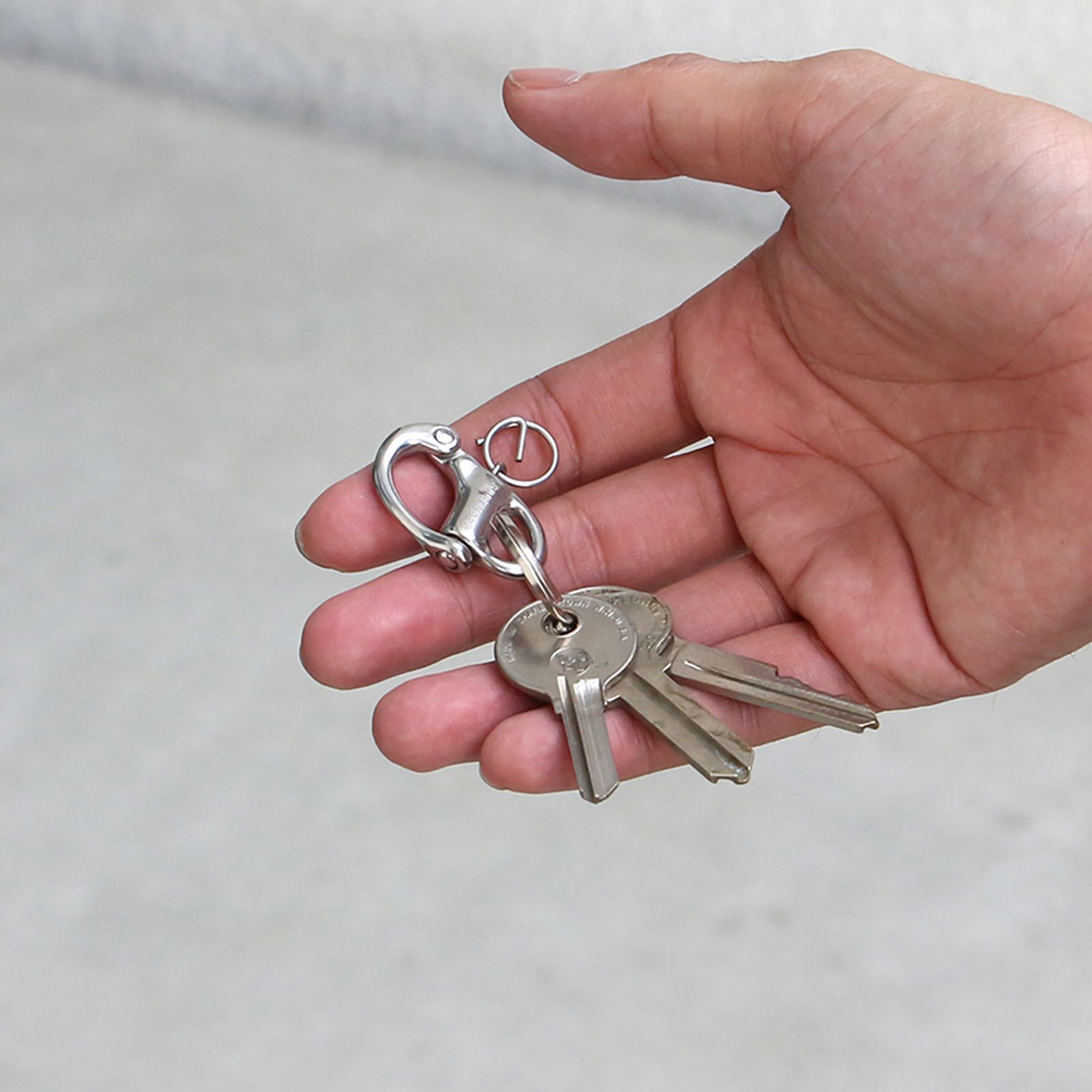 「SNAP SHACKLE SS」スナップシャックル キーリング SPRENGER