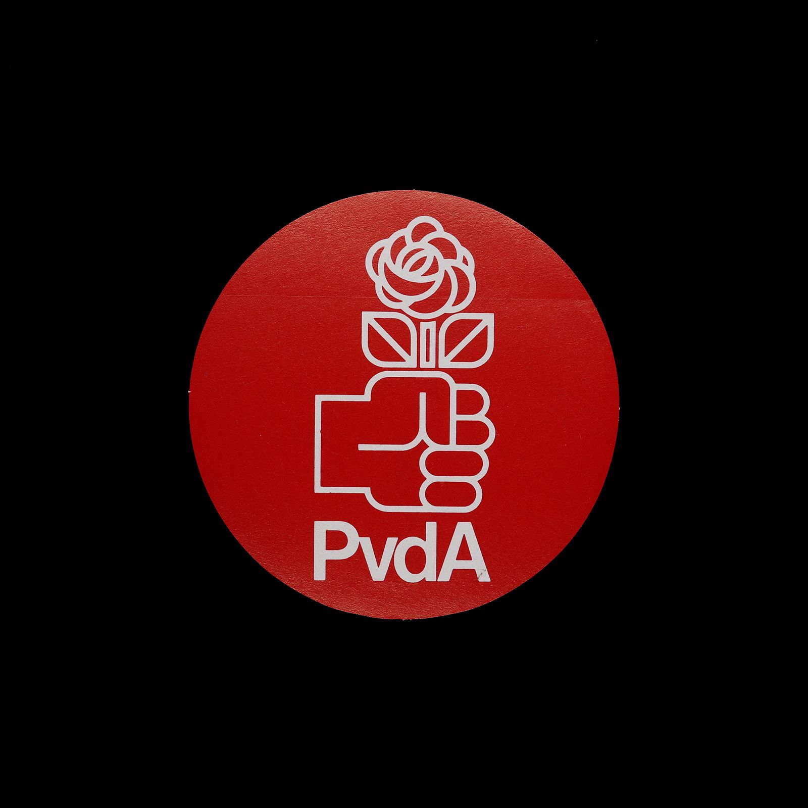 「PVDA」ヴィンテージステッカー ヨーロッパ
