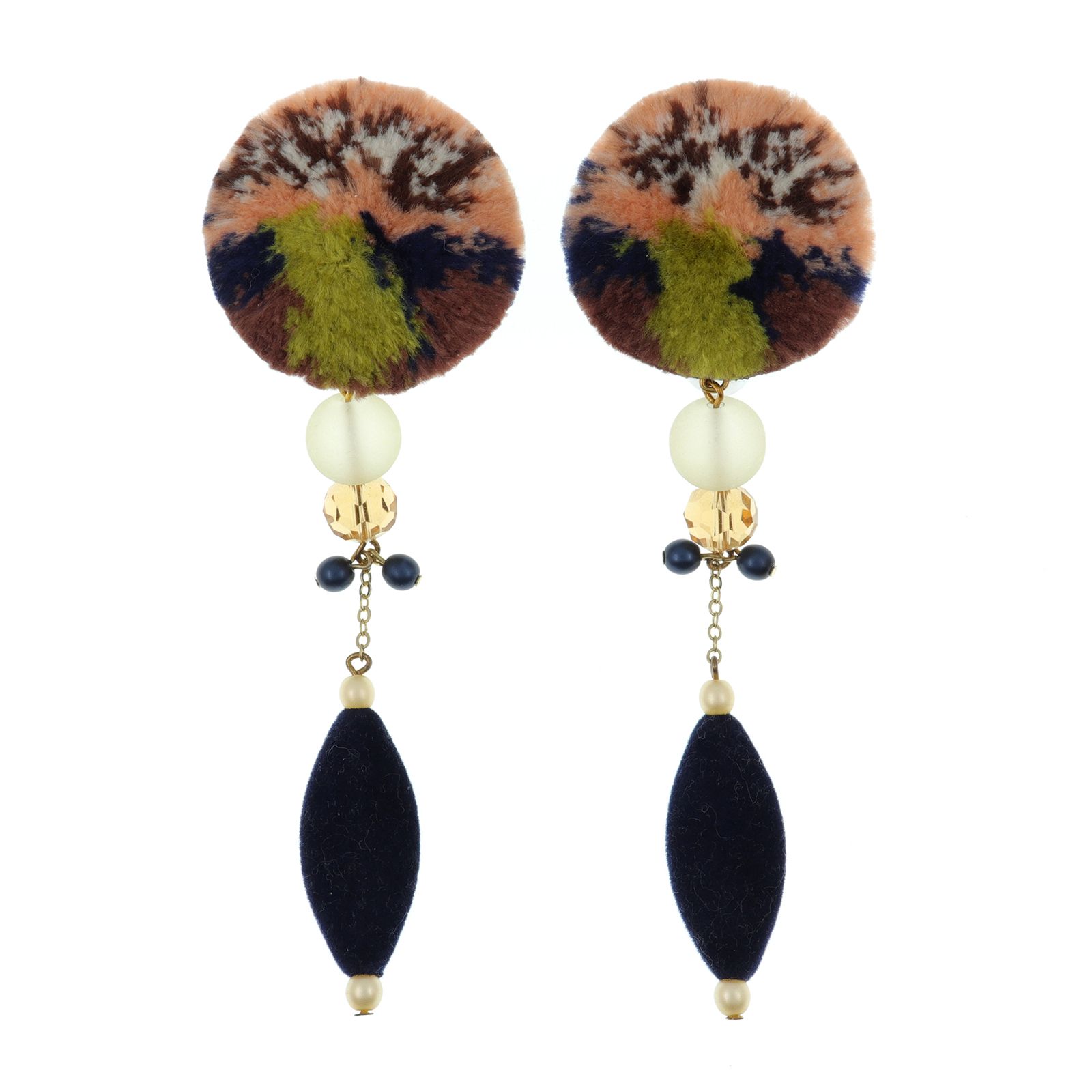 「TRIBO Beads」イヤリング