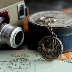 R.LE MOING CHARCUTERIE TAXI タクシー フレンチキーホルダー