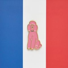 「Poodle pink」ピンズ パリコレクション