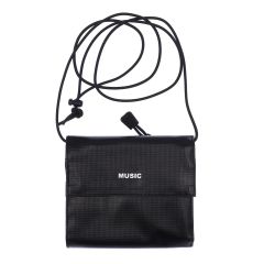 「MUSI Wallet」ショルダーウォレットL ブラック