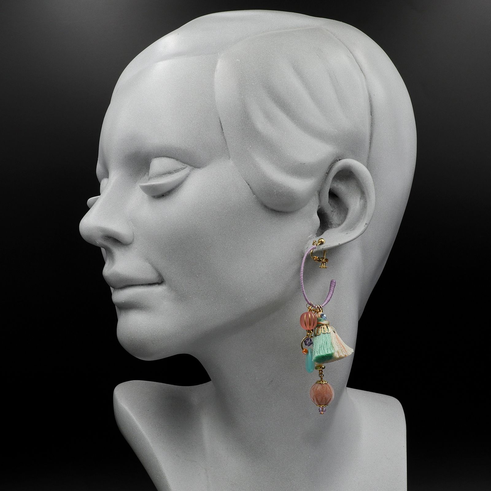 「Le conte de Pamellah フープL」イヤリング