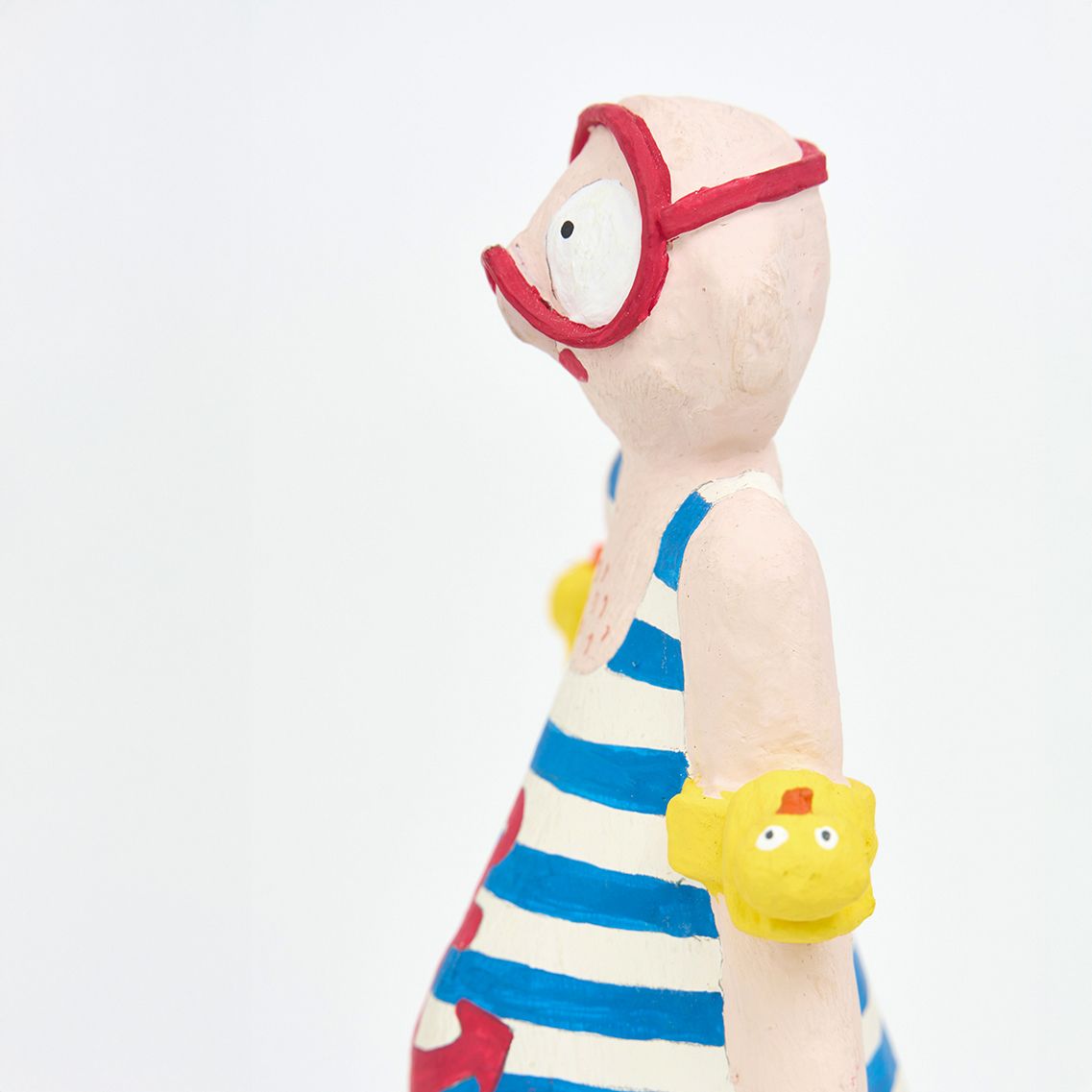 PAPIER MACHE SWIMMING GOGGLES MAN 【BATELA】