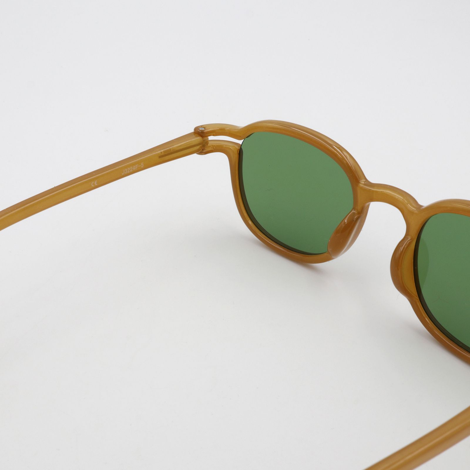 「HEIN」 POLYFONIA STUDIO Session "PIET HEIN EEK × Ciqi" Sunglasses CAMEL×Green Lens
