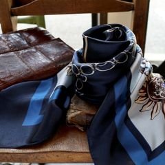 「ブライドルブロッサム」ヴィンテージスカーフ ヨーロッパ