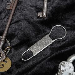 「gordon Pattern」キーリング ニッケル