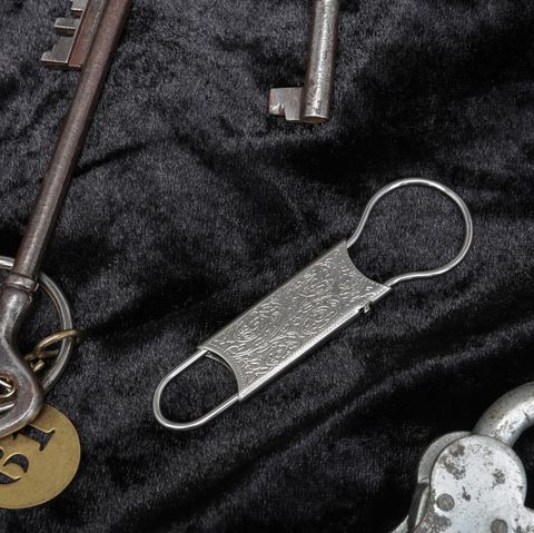 「gordon Pattern」キーリング ニッケル