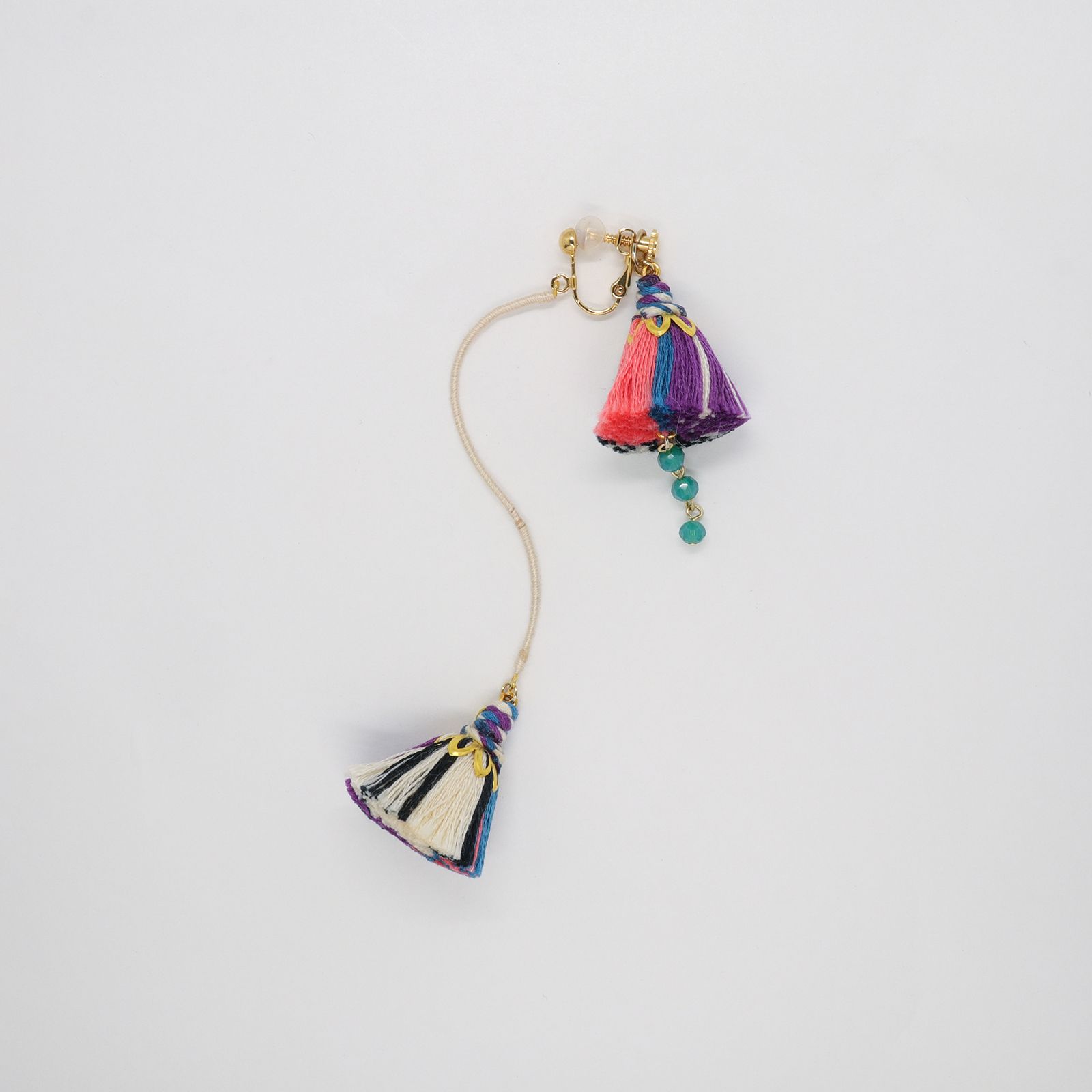 「Le conte de Pamellah つり鐘」イヤリング