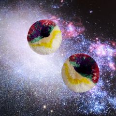 「TRIBO 宇宙コミック」ピアス【La cosmologie de sachikoism】