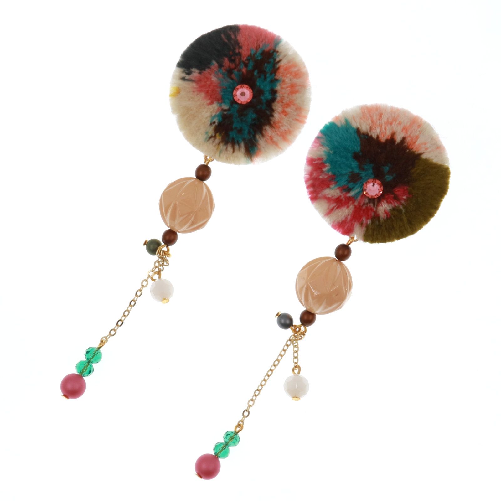 「TRIBO Beads」ピアス