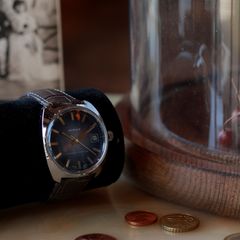 「MIRAX」automatic date watch デッドストック1950s 自動巻き スイス メンズ