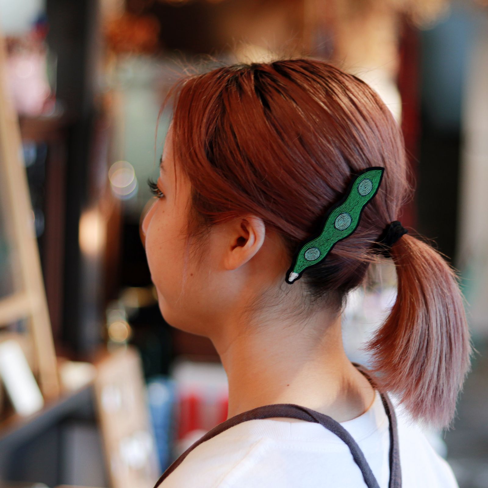 「Edamame」ヘアクリップ