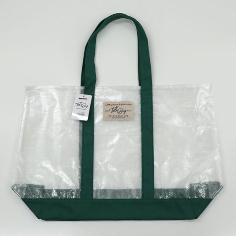 「PE TOTE BAG L」グリーン