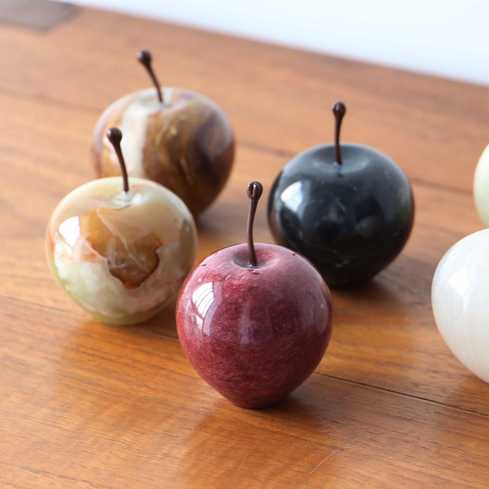 「Marble Apple Small」Black
