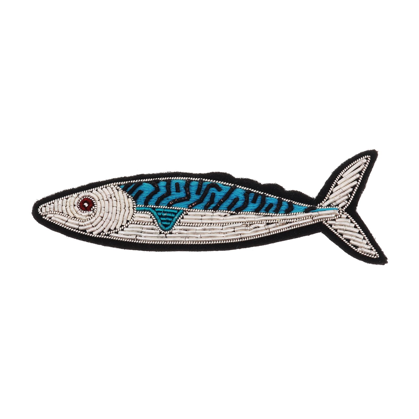 「Mackerel」ブローチ
