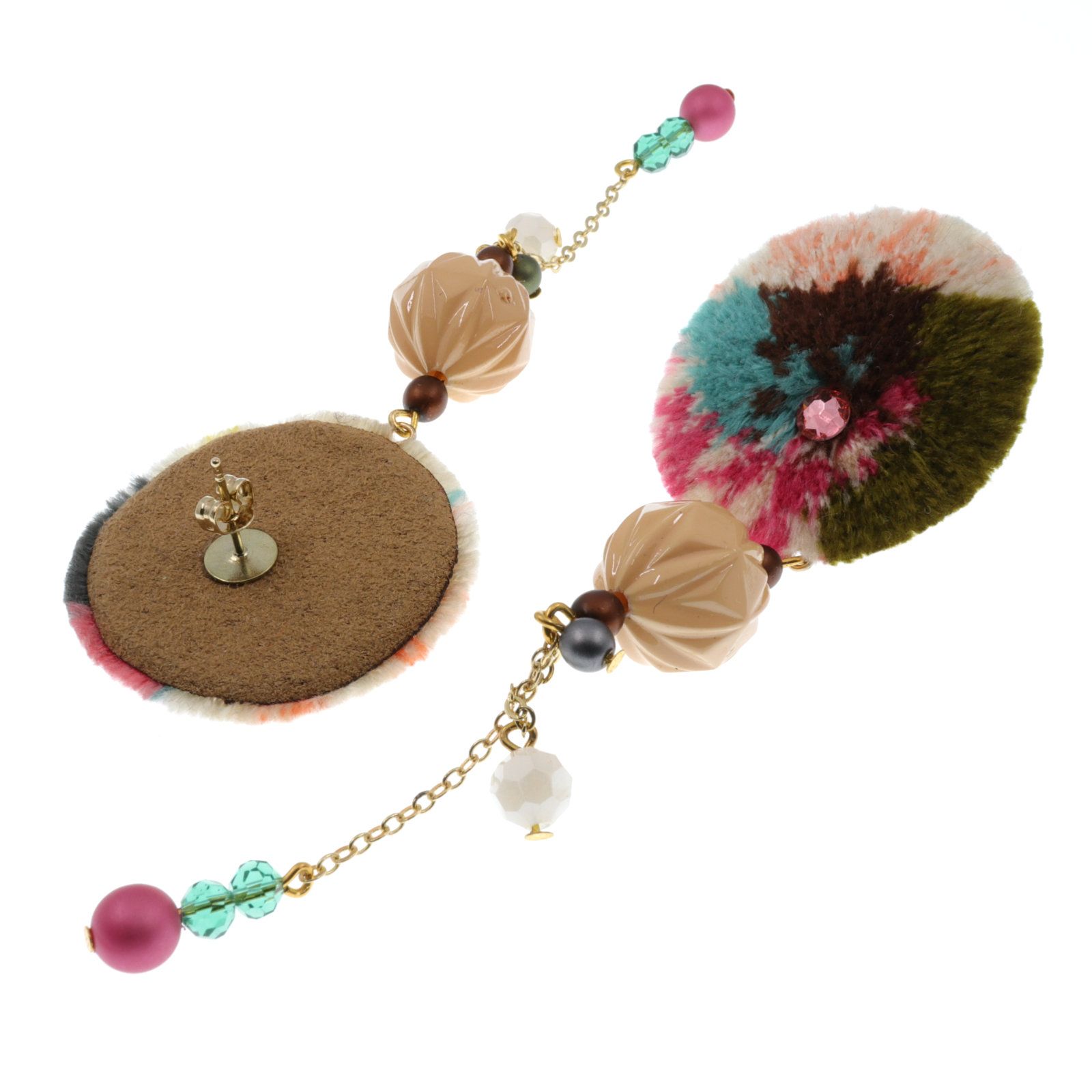「TRIBO Beads」ピアス