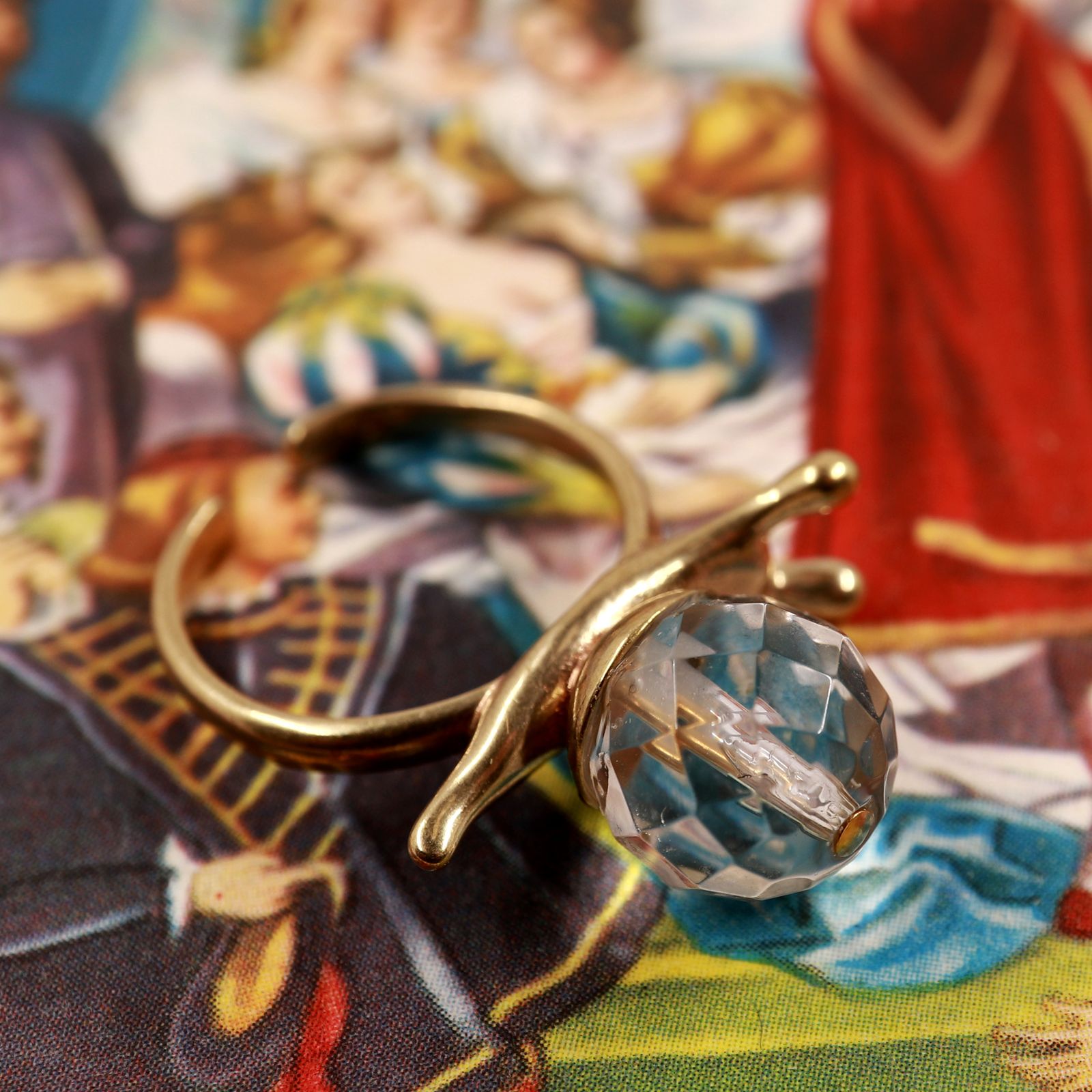 「snail ring」リング